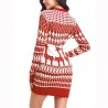 Christmas long sweater - mini dressDresses