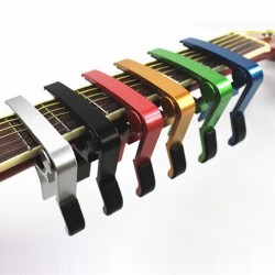 Capo chitarra in alluminio - morsetto cambio rapido - regolazione tono