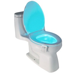 Smart sensore di movimento PIR - luce notturna sedile WC - 8 colori LED - impermeabile